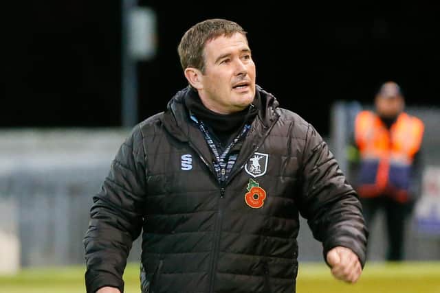 Stags boss Nigel Clough - set for live fans' forum next week.