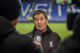 Stags boss Nigel Clough's post-match press conference at Hillsborough today. Photo by Chris Holloway / The Bigger Picture.media
