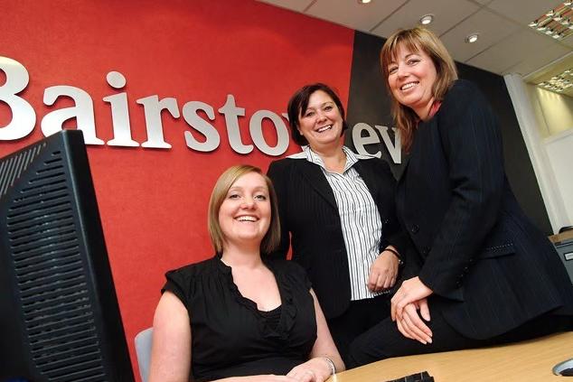 Mansfield Woodhouse branch of Bairstow Eves, from left, senior negotiator Mirand Jankowski, sales negotiator Cora Birt and branch manager Julie Bentley.
