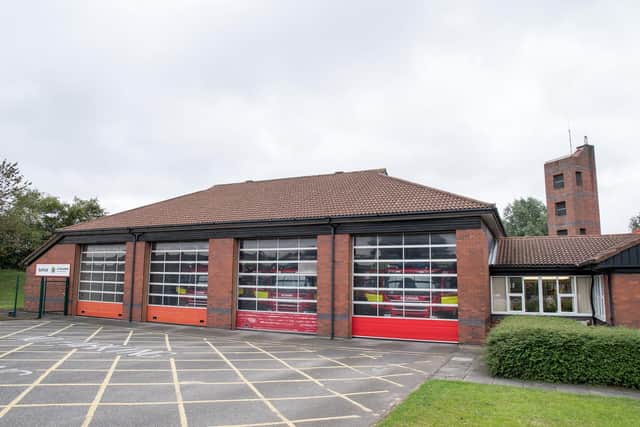 Ashfield Fire Station in Kirkby.