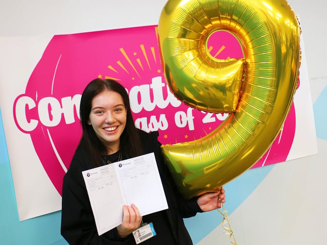 Dayna Bell, 18, from Sutton, said: “When I opened the envelope I couldn’t concentrate on the page and it was such as shock to finally see a number 9 there.
“At school I was predicted a grade 2 and got a grade 3 so it wasn’t great. As I wasn’t able to resit the exam that year at school I did it this year alongside the engineering course at college. I knew I wanted at least a grade 5 – I was determined to get a high grade because I never got any at school.
“I’d love to further my engineering skills and get a job with good prospects and decent wages. My course has predominantly male students but that doesn’t intimidate me. Life at college has been really good so far.”