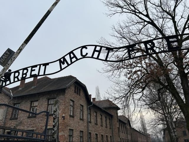 Main gates displaying the infamous ‘Arbeit Macht Frei’ sign
