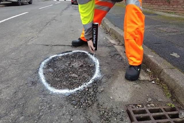 Councillors say Via needs to 'win back public trust' over the state of Nottinghamshire's roads. Photo: Submitted