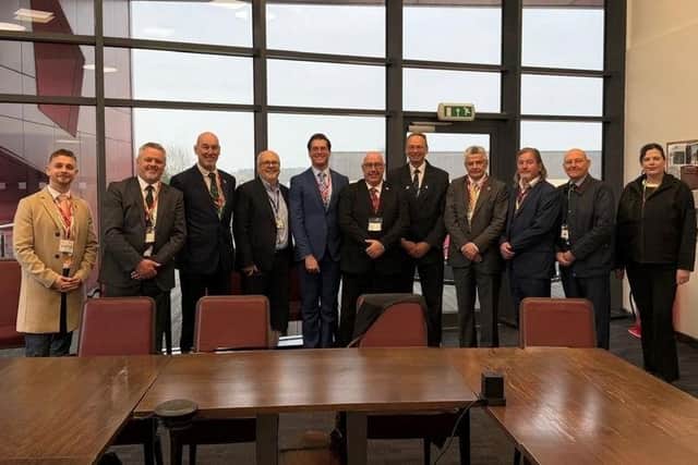County council leader, Coun Mick Barton and several members of his cabinet enjoyed a visit to West Nottinghamshire College sites in Mansfield, Sutton and Kirkby.