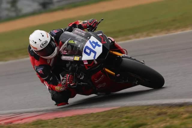 Lyndan Leatherland in action. Pic: Bonnie Lane.