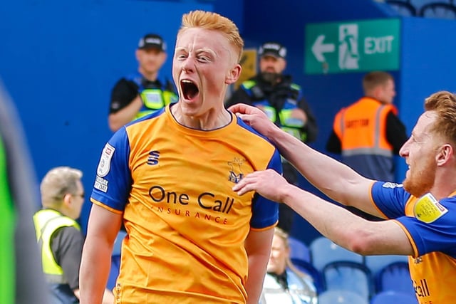 Another talented young player who will dream of going back to his parent club when his loan ends next month with a promotion on his CV. Netted Stags' opener against Forest Green last weekend and six goals and three assists have shown his worth since arriving in January.