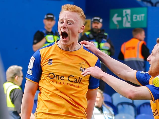 Another talented young player who will dream of going back to his parent club when his loan ends next month with a promotion on his CV. Netted Stags' opener against Forest Green last weekend and six goals and three assists have shown his worth since arriving in January.