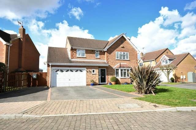 A modern home of size and quality is this four-bedroom, detached property on Fonton Hall Drive in Sutton, which is on the market for offers over £420,000 with estate agents Bairstow Eves.