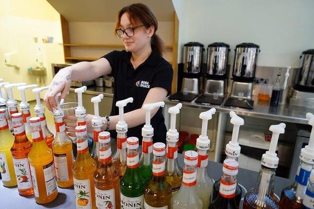 The new Mansfield branch of Boba Shack opened in the town centre’s Four Seasons Shopping Centre in June, serving up bubble tea in endless different combinations.