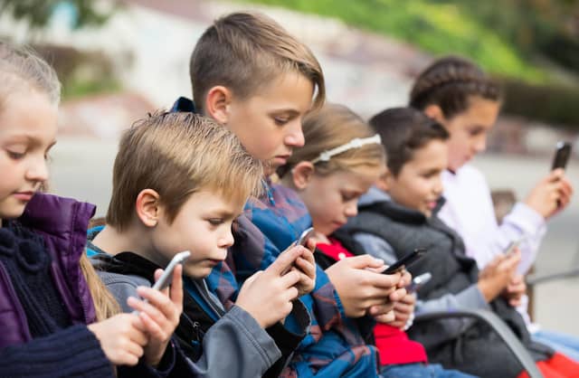 Research published in 2025 has found that one in five children spent at least seven hours a day using phones and tablets. (image: JackF - stock.adobe.com)