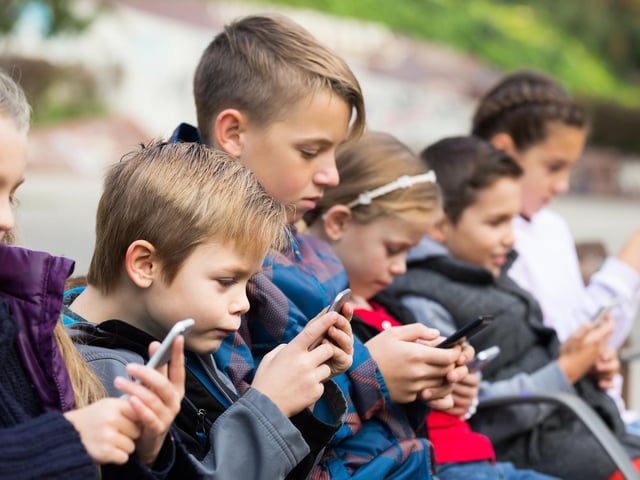 Research published in 2025 has found that one in five children spent at least seven hours a day using phones and tablets. (image: JackF - stock.adobe.com)