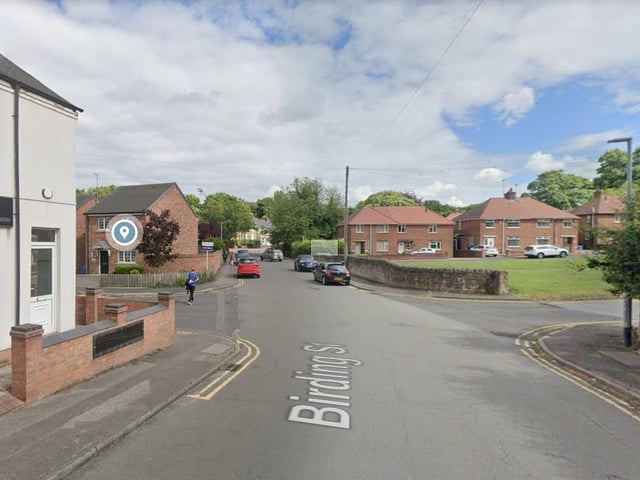 Birding Street in Mansfield West: six offences