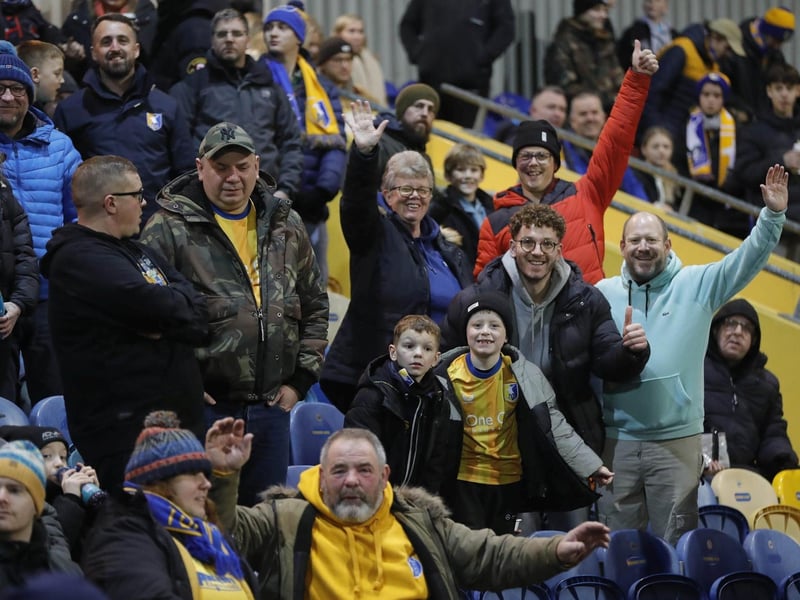 Mansfield Town exited the FA Cup after a 2-0 defeat at home to WIgan.