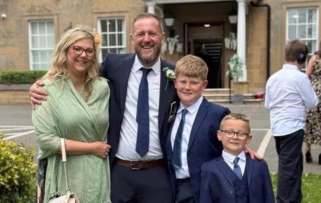 Nicola, Bill, Morley, 11, Brody, eight