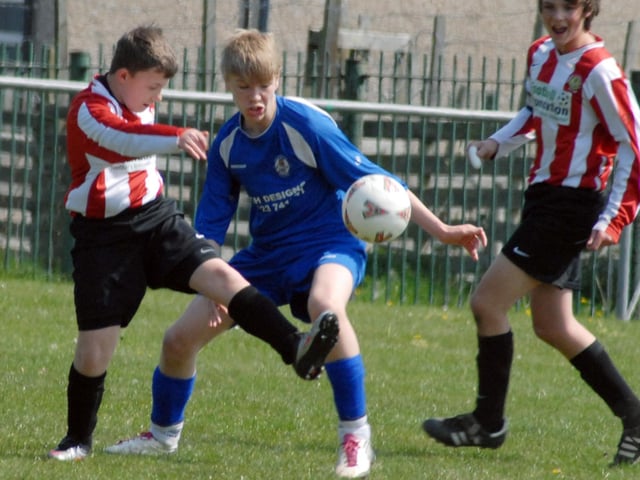 Shirebrook Rangers Red v Robin Hood Colts in Under 13 Div 2 of the Chad Supplementary Cup finals