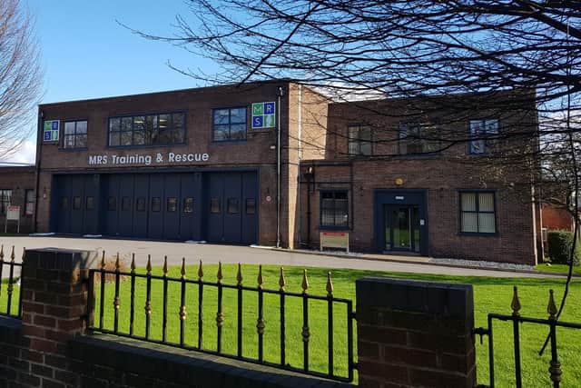 The Mines Rescue Service centre in Mansfield Woodhouse before it undergoes a facelift.
