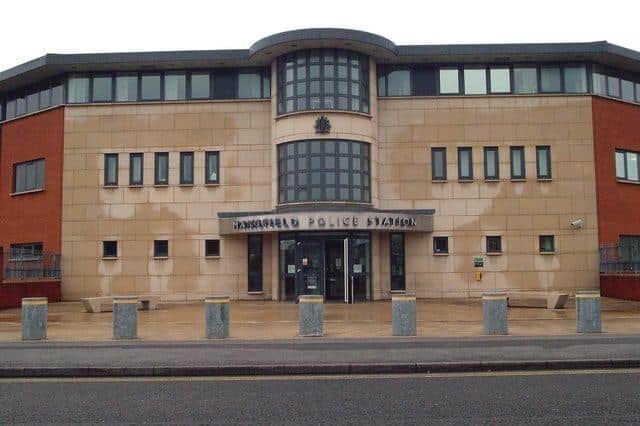 Mansfield Police Station.