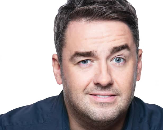 Jason Manford is performing at arenas in Nottingham and Sheffield later this year.