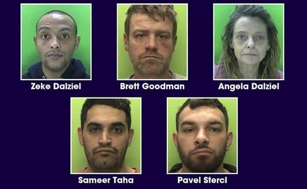 Five other defendants were also jailed for their parts in the attack. Photo: Nottinghamshire Police
