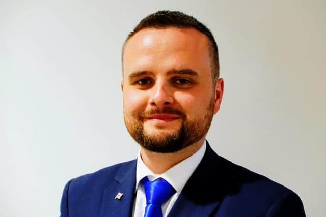 Coun Ben Brown, Mansfield Council Conservative member for West Bank. Picture: Coun Ben Brown.