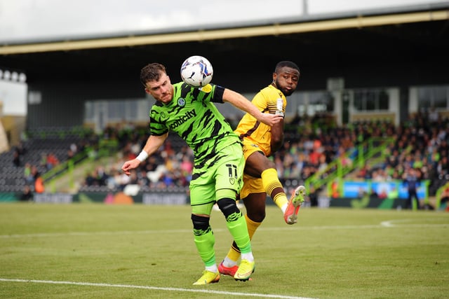 Forest Green's Nicky Cadden will be bombing down the left wing for us. He is rated as the seventh best performer across the league this campaign, during 34 appearances.