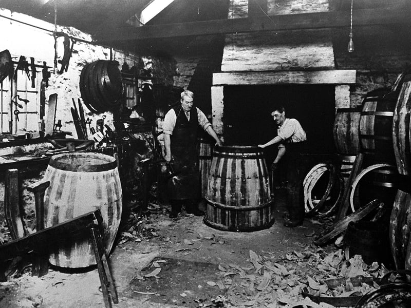A real blast from the past here - this picture was taken around 1900