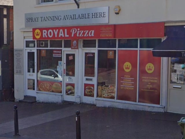 Royal Pizza secured a five rating on March 31.