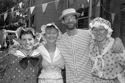 It was party time back in 1990 to mark the closure of Mansfield Swimming Baths.