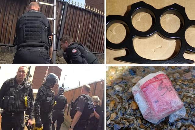 Not only did they find evidence of Class A drugs, but they also uncovered a large quantity of cash, which has now been seized.