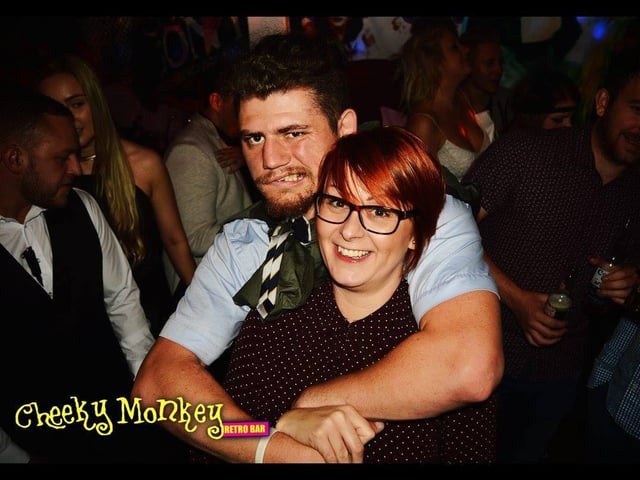 Is this a hug or a head lock?