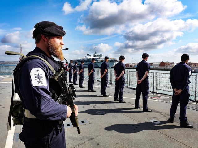 HMS Tamar is the Royal Navy's newest Batch 2 River-class offshore patrol vessel.
