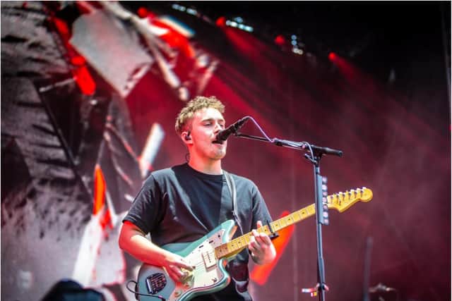 Sam Fender rocked Scarborough with a blistering set. (Photo: Cuffe and Taylor)
