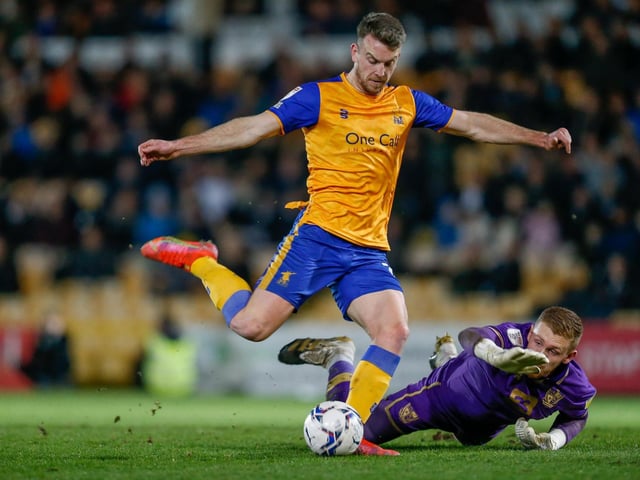 The big question – will Clough risk Oates with his thigh strain? The Stags boss is desperate to get his top scorer back out on the pitch but knows if the strain turns into a pull or worse he will lose him until next season. But, with only four games to go, if Stags need Oates' goals, then to not risk him could see them even miss out on the play-offs, let alone automatic promotion. Clough, Oates and the medical team will take a view on Saturday morning but I would expect him to give it a go.