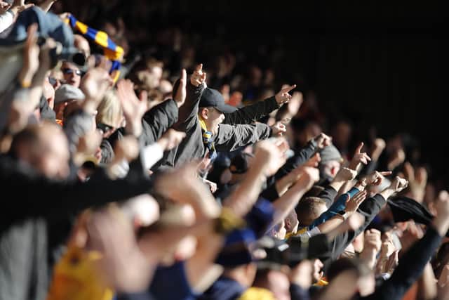 Stags fans enjoy their win against Notts County 
Photo Chris & Jeanette Holloway / The Bigger Picture.media