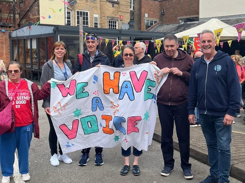 Participants partied at The Swan, Mansfield.
