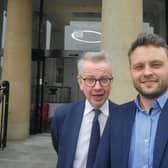 Ben with Levelling Up Secretary Michael Gove