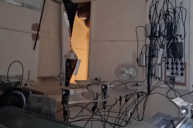 Police said there was evidence that modern day slavery was apparent at the property.