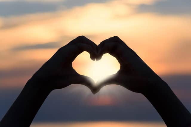 Heart by hands