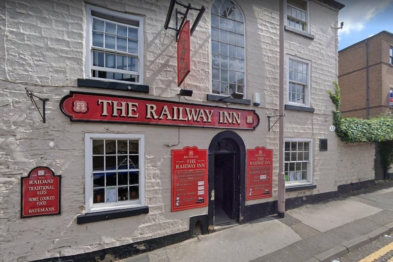 The Railway Inn on Station Street, Mansfield, has a 4.5/5 rating based on 579 reviews.