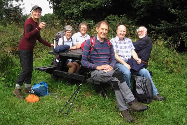 Members of Sutton Rambling Club.