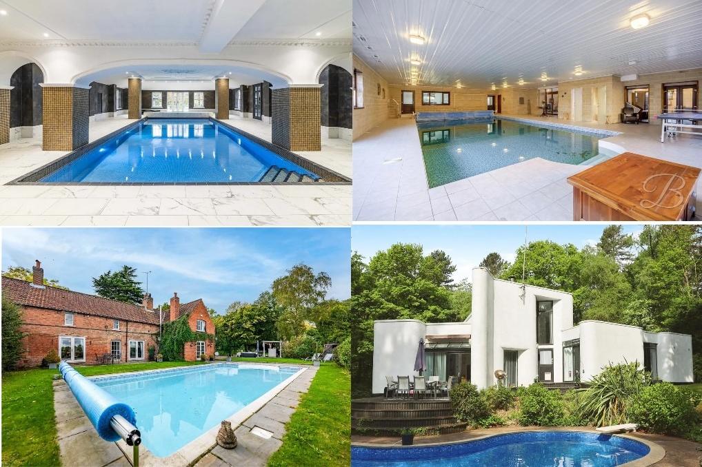 Check out these stunning homes with swimming pools.