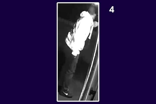 Wanted in connection with an attempted garage break-in in Quartz Avenue.