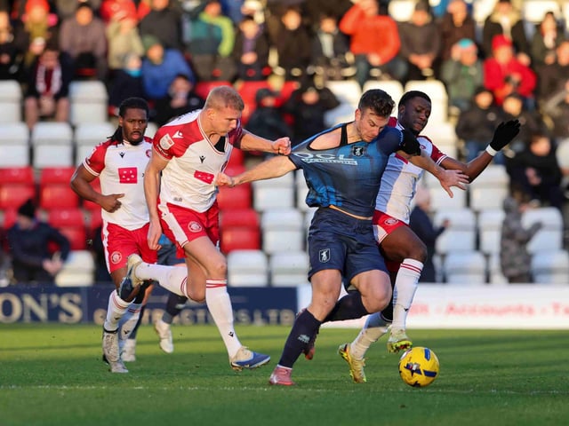 Was given few chances to tear Stevenage apart. Went on one good run, cutting in from the right, but fired over the top at the end. Best moment came with a moment of skill in the box that drew the penalty kick. Replaced by Frazer Blake-Tracy on 83 minutes.