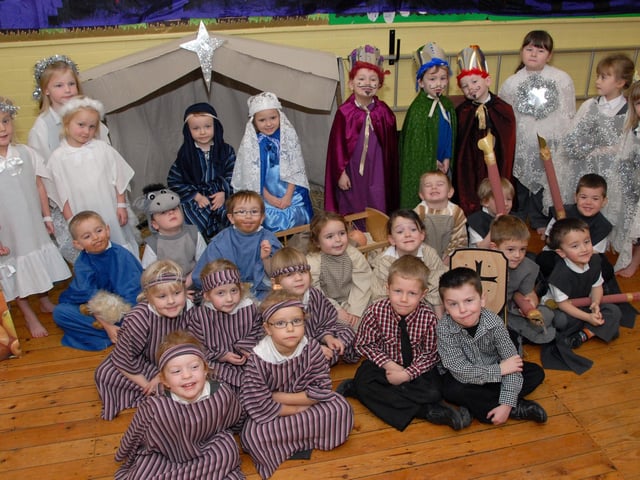 Sutton's Forest Glade School, Foundation Unit Nativity  pictured here in 2010 - can you spot anyone you know?