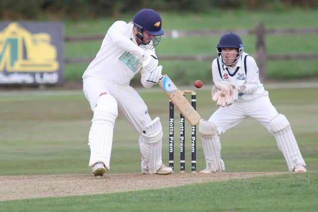 Nick Langford - his 76 not enough to see Cuckney home for a win.