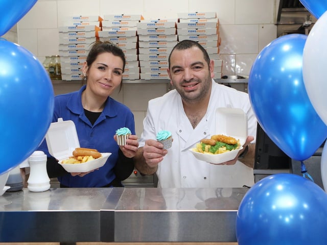 Lorraine Skermer and George Georgiou