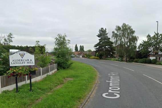 The woman was approached by a man in Cromford Road. Image: Google Maps