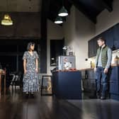 ​Vera Chok, Jay McGuiness, Fiona Wade and George Rainsford will star in 2:22 – A Ghost Story when it comes to Nottingham Theatre Royal soon (Photo by Johan Persson)