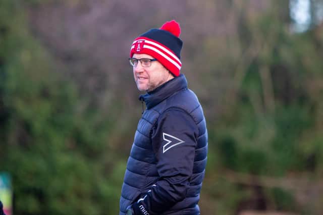 Assistant manager Dale Spragg is confident Clipstone have what it takes to keep improving. Pic by Dan Walker.
