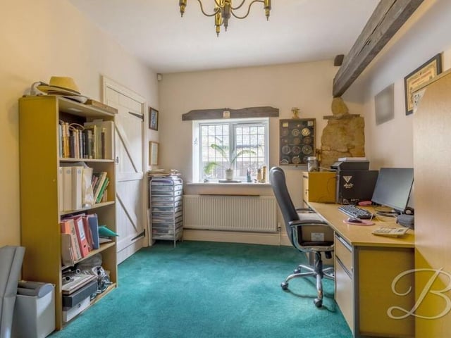 The workshop can be put to multiple uses, and could even be used as a home office.